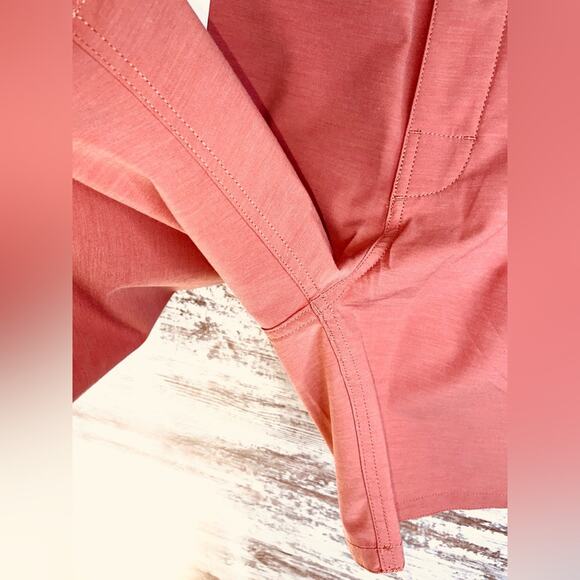 Faherty Toro Stripe Board Shorts in Venice Red sz 36 unlined - Picture 7 of 10